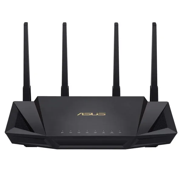 ASUS RT-AX58U AX3000 Dual Band Wider Usage WiFi Router – View 1