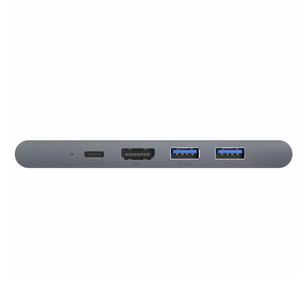 Baseus CAHUB-L0G thunderbolt C+Pro 7-in-1 smart HUB Docking Station – View 4
