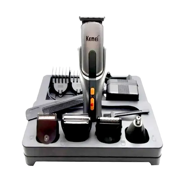 Kemei KM 680A 8 in 1 Rechargeable Men's Trimmer Set – View 2