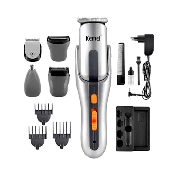 Kemei KM 680A 8 in 1 Rechargeable Men's Trimmer Set – View 6
