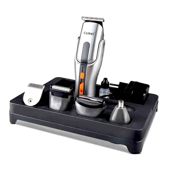 Kemei KM 680A 8 in 1 Rechargeable Men's Trimmer Set – View 1