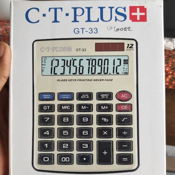 Citiplus GT-33 Glass Key With LCD Display Electronic Calculator – View 4