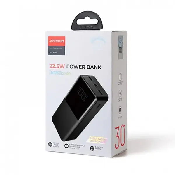 JOYROOM JR-QP193 LED Display 22.5W Fast Charging Power Bank – View 3
