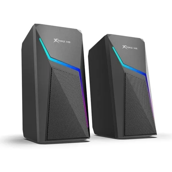 Xtrike Me SK-503 2.0 RGB Bluetooth Gaming Speaker – Color: Black – View 3