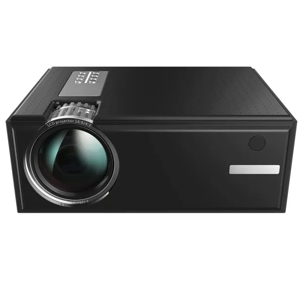 Cheerlux C8 1800 Lumens Wi-Fi Mini LED TV Projector – View 1