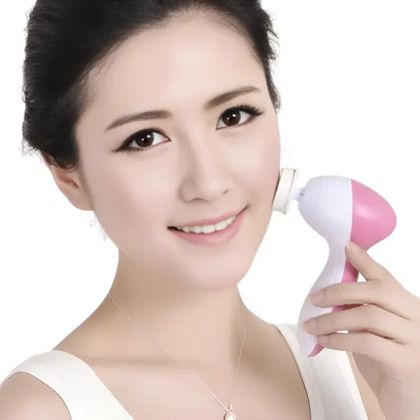 5 in 1 Beauty Care Massager Machine for Face & Body – Color: Pink – View 2