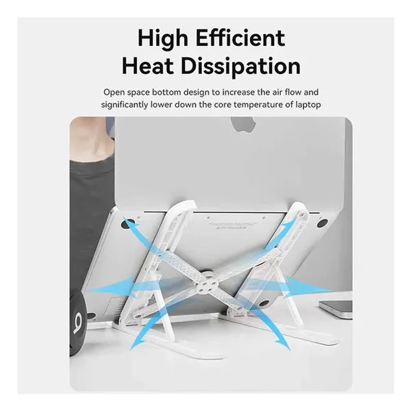 Vention KDNW0 Foldable 9 Gear Adjustment Laptop Stand – View 4