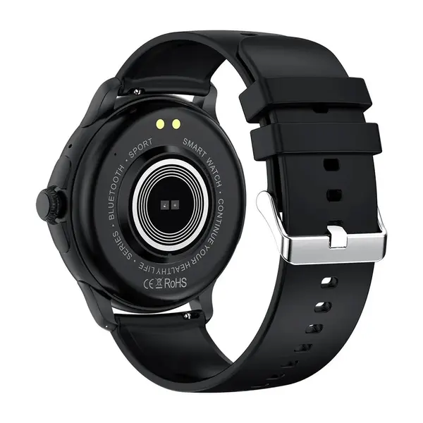 COLMI V72 Bluetooth Calling Smart Watch – Color: Black – View 3