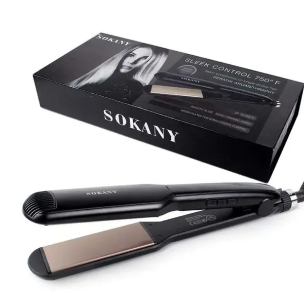 Sokany Hair Iron 750F Professional Hair Straightening Iron – View 3