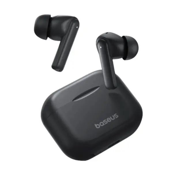 Baseus Bowie E17 True Wireless Earbuds With Dual Mic – Color: Black – View 1