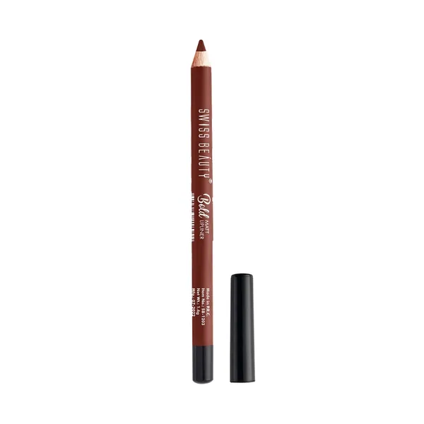 Swiss Beauty 06 Bold Matt Lipliner Cherry Brown – View 2