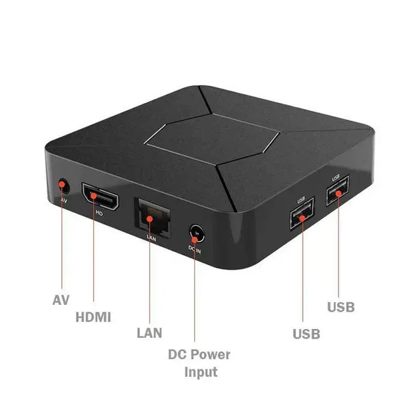 Wini Q5 2GB/8GB With Voice Remote Android 4K Smart TV Box – View 3