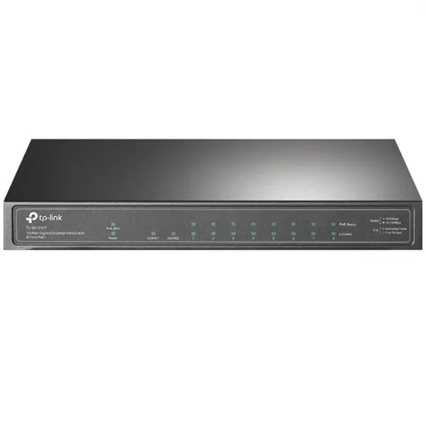  TP-LINK TL-SG1210P 10-Port Gigabit Network Switch – View 3