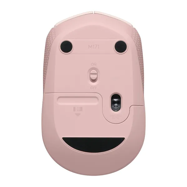 Logitech M171 Wireless Nano-receiver Mouse – Color: Pink – View 4
