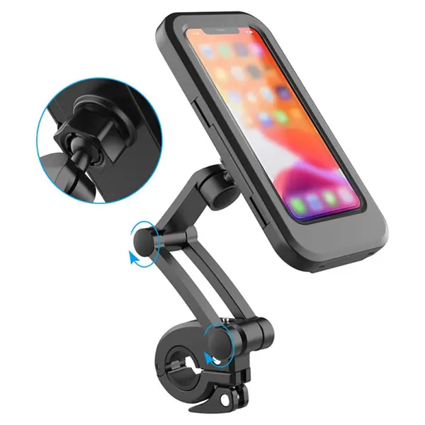 360 Rotation Waterproof Bike Phone Mount Holder – View 2