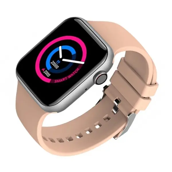 Fire-Boltt Ring Bluetooth Calling Smart Watch – Color: Pink – View 2
