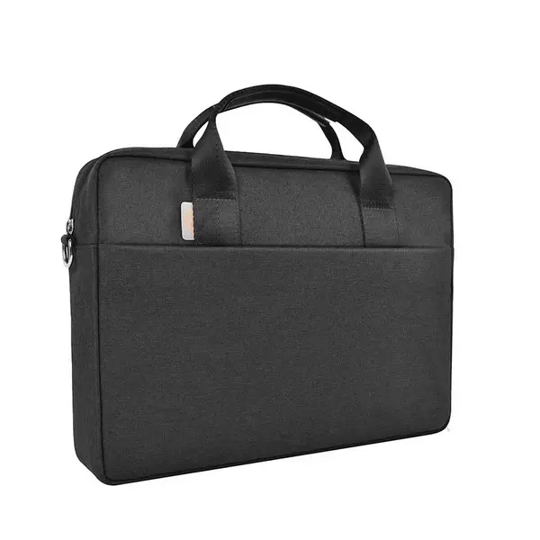 WIWU Minimalist 14 Inch Shoulder Strap Laptop Bag – Color: Black – View 2