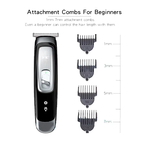 HTC AT-505 Hair Clipper and Beard Trimmer for Men – View 2