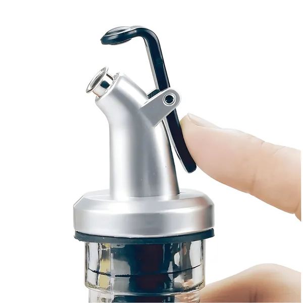 500ml Oil Bottle and Dispenser Clear and Multicolor Kitchen Oil Dispenser – View 2