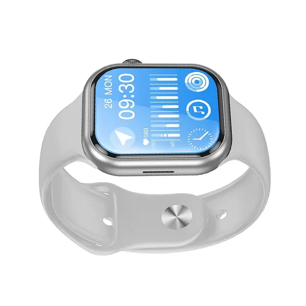 Hoco Y23 Smart Sports Watch Call Version – Color: Silver – View 3