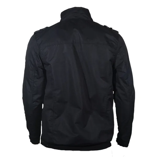 High Quality Jacket Mens Zip Up Color Jackets. – Color: Black, Size: M – View 3
