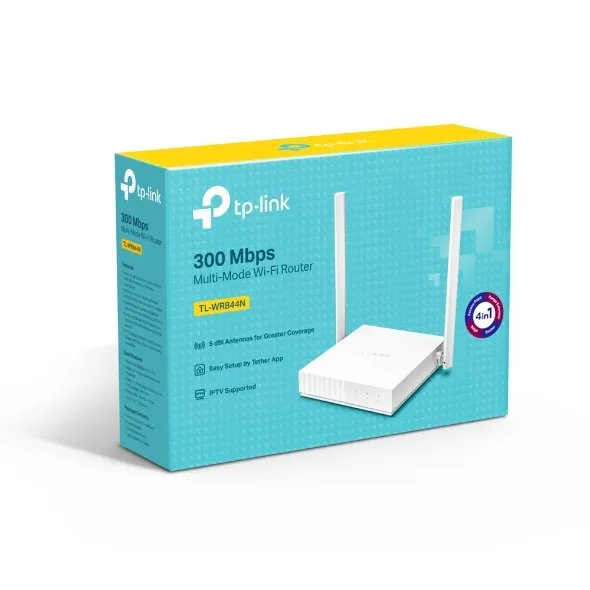 TP-Link TL-WR844N 300 Mbps Multi-Mode Wi-Fi Router – View 3