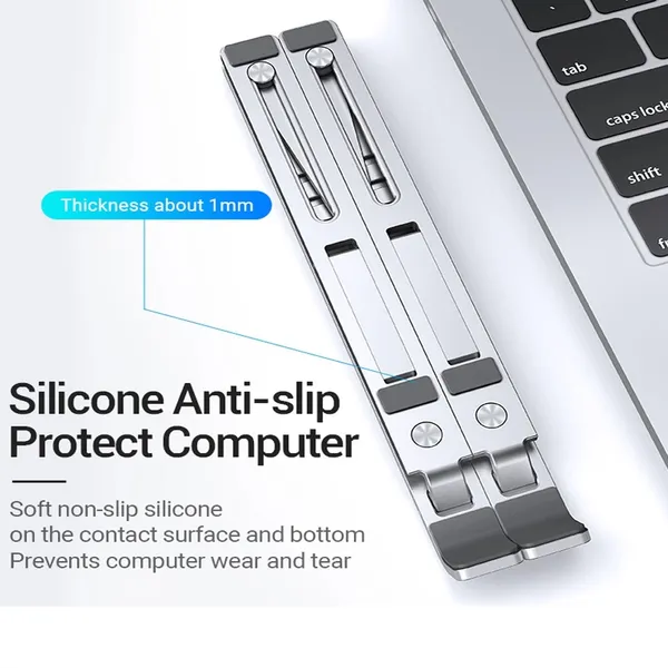 Vention KDLI0 Foldable and Portable Laptop Stand – View 4