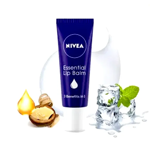 Nivea Essential Mineral Oil Free Formula Lip Balm 10g – View 1