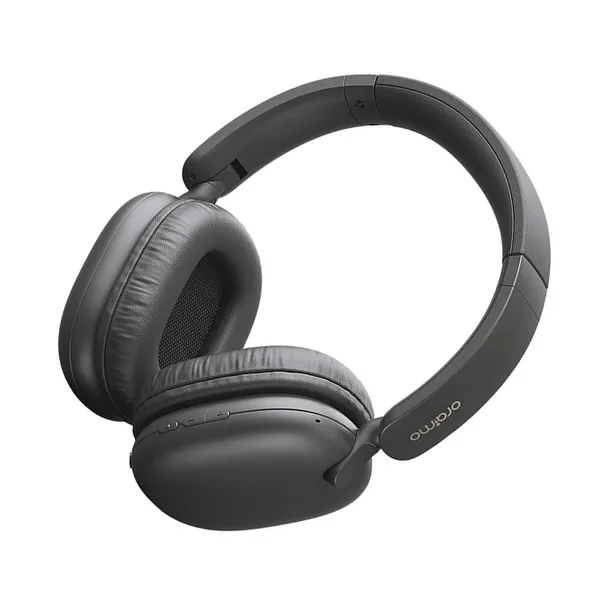 Oraimo BoomPop Lite ENC Over-Ear Wireless Headphones – Color: Black – View 3