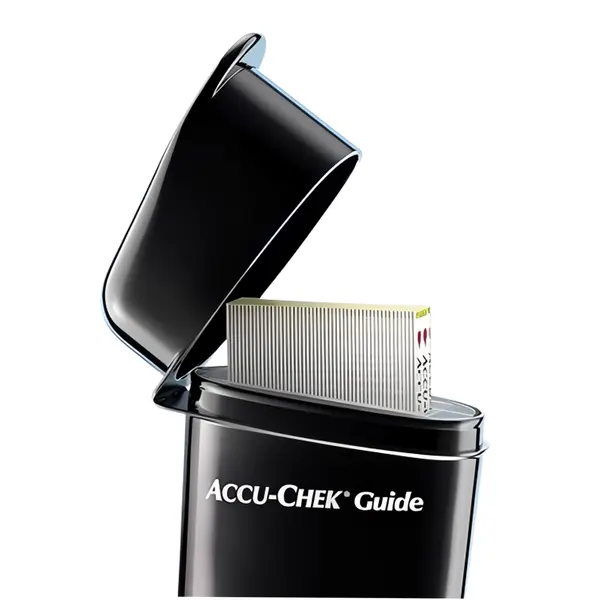 Accu-Chek Guide Reliable Blood Glucose Test Strips Pack – Number Of Strips: 100 – View 2