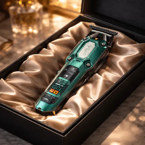 VGR V-900 Professional Hair & Beard Trimmer – Color: Green – View 5