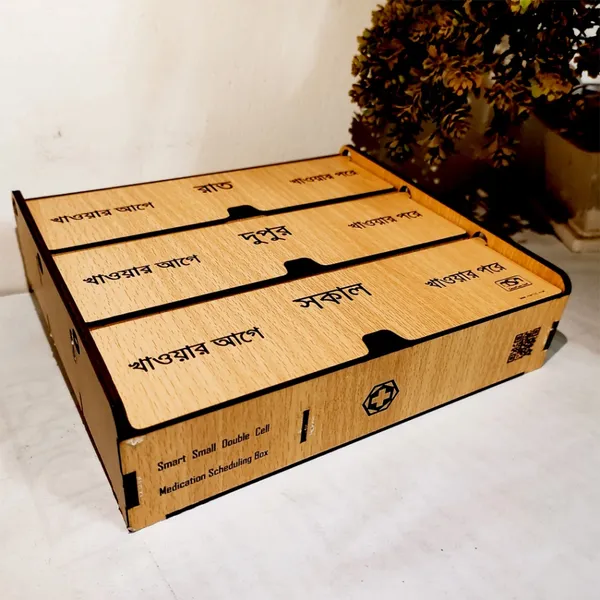 Smart Small Medication Scheduling First Aid Storage Box – View 2