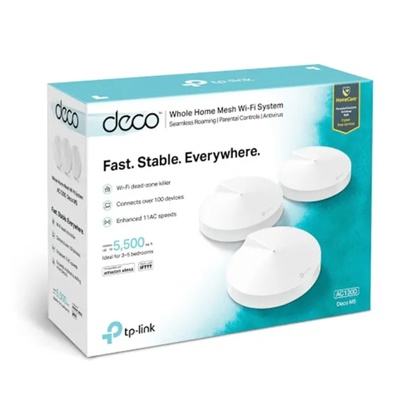 TP-Link Deco M5 AC1300 Secure Whole-Home Wi-Fi Router – View 4