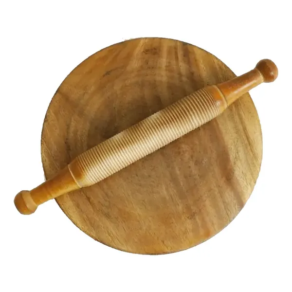 Wooden roti maker Easy to use belon and piri – View 1
