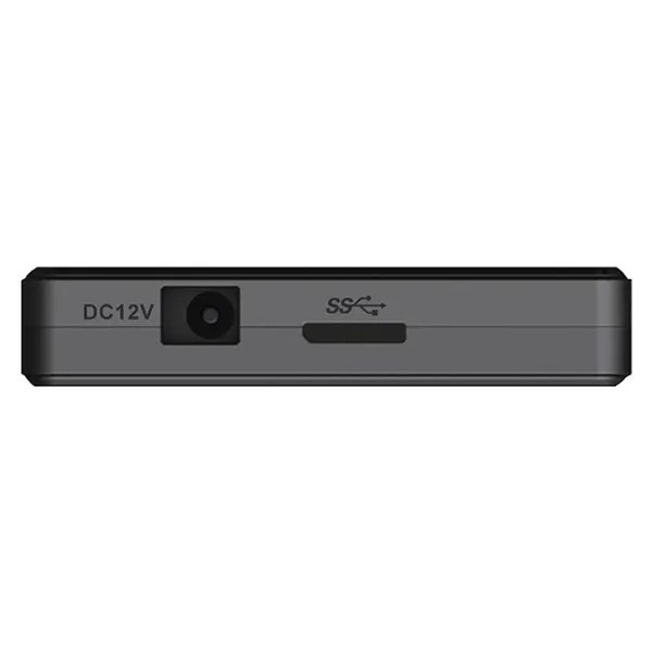 Transcend HUB3 4-Port USB 3.1 Gen 1 HUB Card Reader – View 3