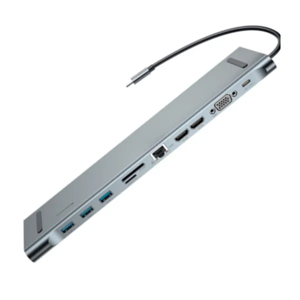 Baseus Enjoyment Series Multi-functional Type-C intelligent HD HUB – View 1