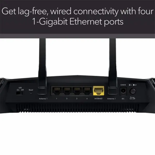 Netgear XR500 AC2600 Dual-Band Wireless Nighthawk Pro Gaming Router – View 3