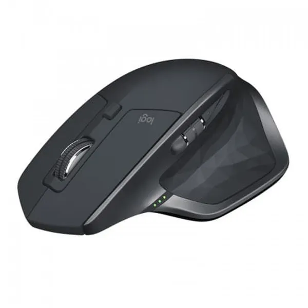 Logitech MX Master 2S Bluetooth Wireless Mouse – Color: Black – View 1