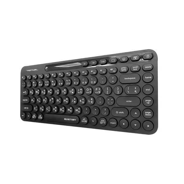 A4tech FBK36C AS Fstyler Compact Rechargeable Wireless Keyboard – View 2