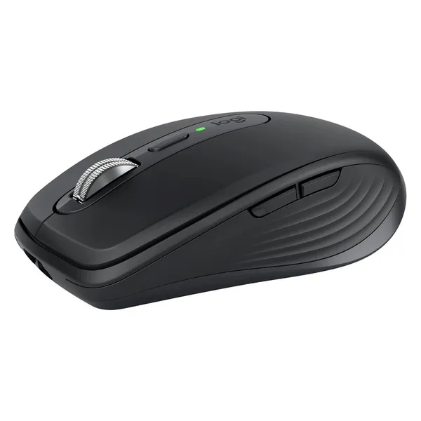 Logitech MX Anywhere 3s Rechargeable Compact Wireless Mouse – Color: Black – View 2
