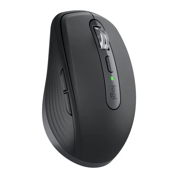 Logitech MX Anywhere 3s Rechargeable Compact Wireless Mouse – Color: Black – View 3