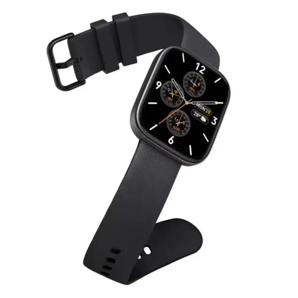 Zeblaze GTS 3 Plus HD AMOLED Display Smartwatch – Color: Black – View 3