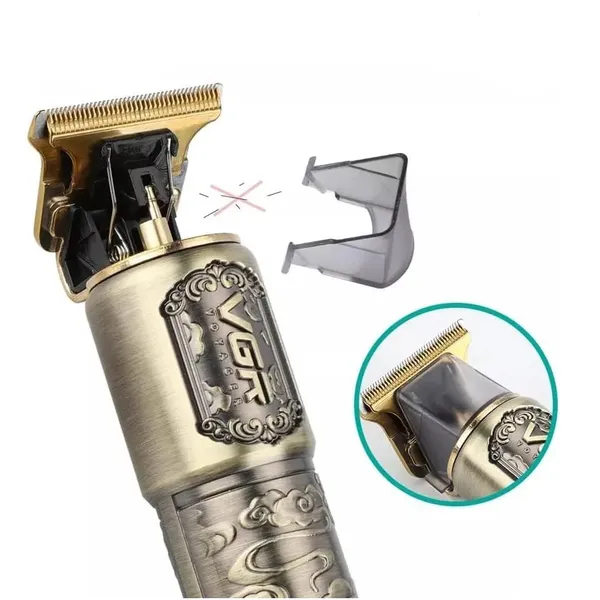 VGR V-097 Rechargeable USB Reduction Professional Hair Trimmer – Color: Gray – View 3