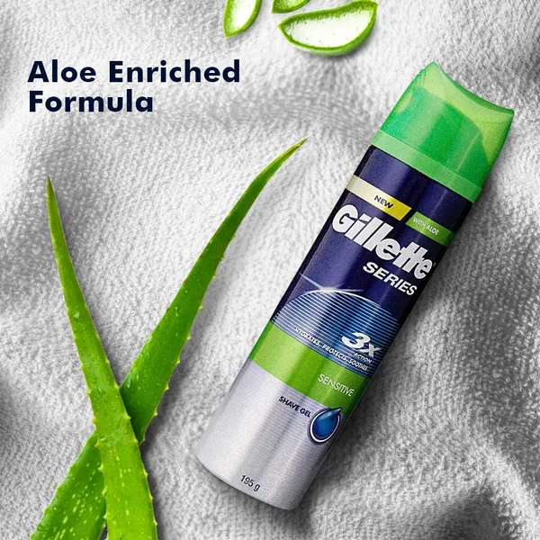 Gillette Series Sensitive Skin Pre Shaving Gel – Quantity: 195 g – View 3