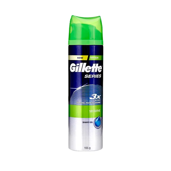 Gillette Series Sensitive Skin Pre Shaving Gel – Quantity: 195 g – View 1