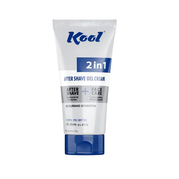Kool 2 in 1 After Shave Facial Skin Gel Cream 50gm – View 2