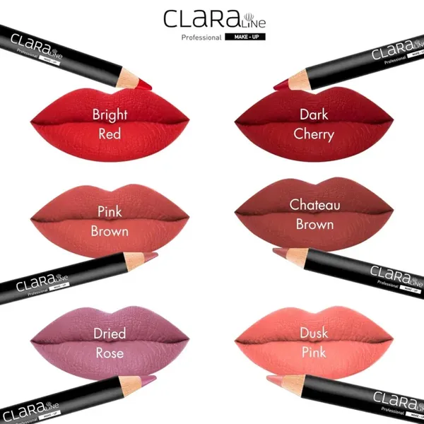 Claraline 53 Pink Brown Professional Color It Up Lip Liner – View 5