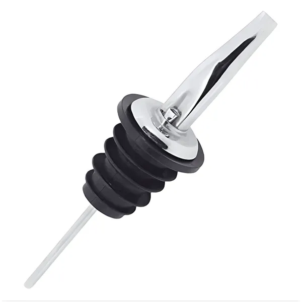 Stainless Steel Bottle Pourer No Spill Liquid Dispenser  – View 1