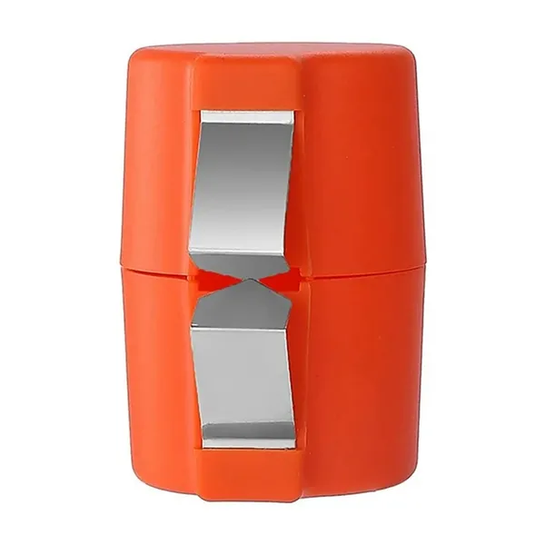 Hemico egg cracker Tool for Raw Eggs Shell Opener Handheld Eggs Breaker – Color: Orange – View 2