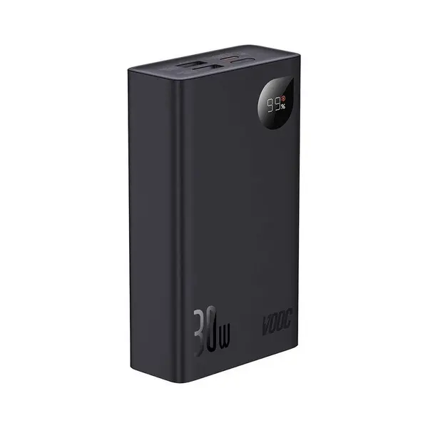 Baseus Adaman2 Series Mini 10000mAh 30W Portable Charger Power Bank – Color: Black – View 2